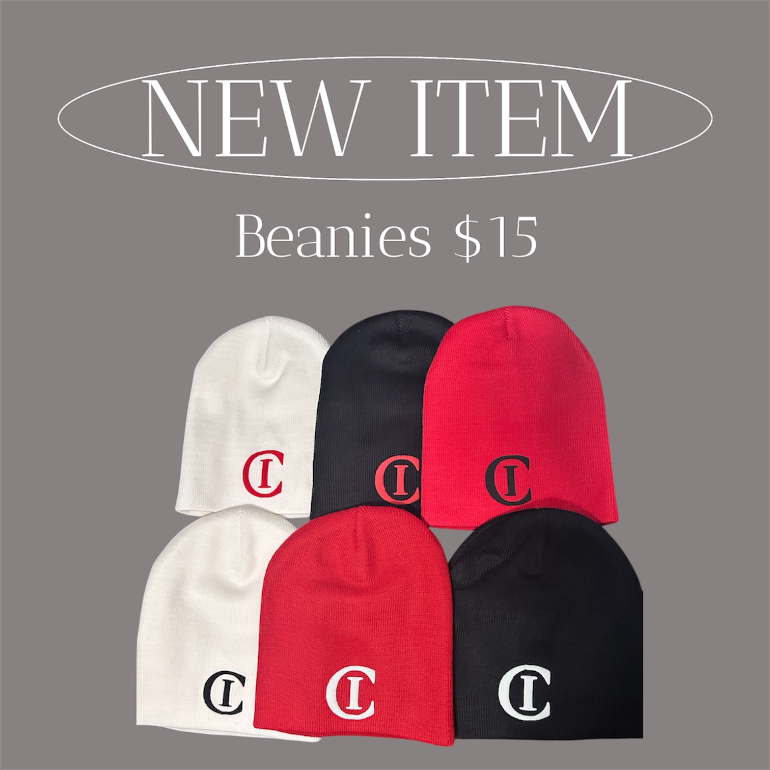 Icy Collections Beanies $15